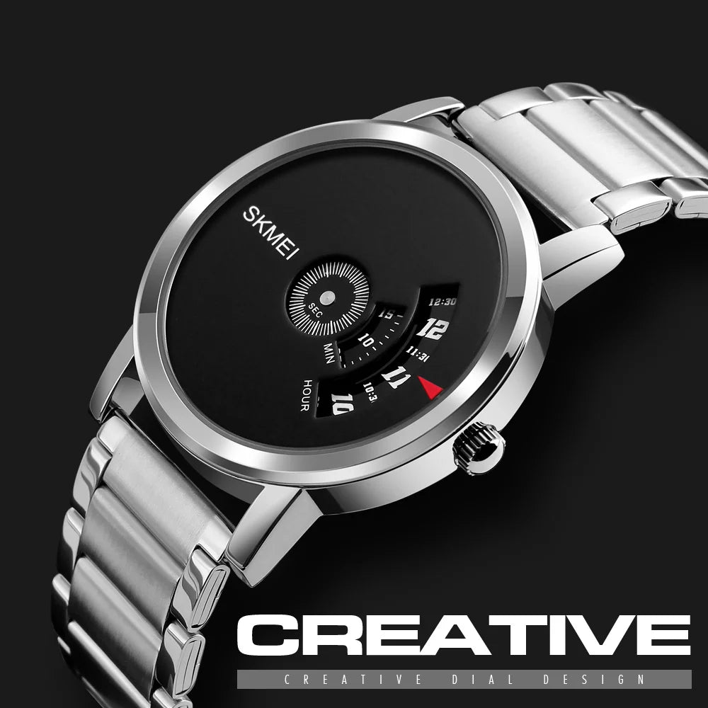 SKMEI 1260 Luxury Fashion Mens Style Wristwatch New Trendy Waterproof Original Quartz Watch for Men Montre Reloj Homme Uhr Gift