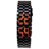 European and American Unique Creative Lava Led Trendy Men's Stainless Steel Lover's Watch Bracelet Couple Retro Men's Watch