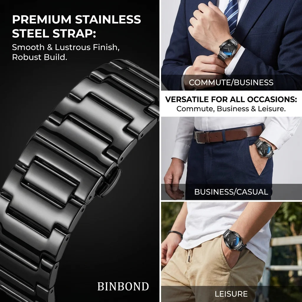 Montre Tonneau Vintage™ – Élégance Intemporelle au Poignet