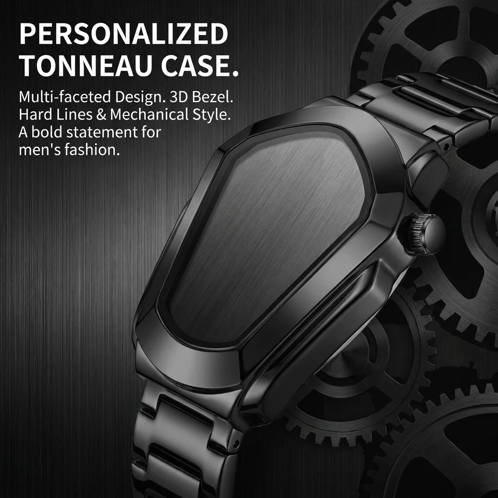 Montre Tonneau Vintage™ – Élégance Intemporelle au Poignet